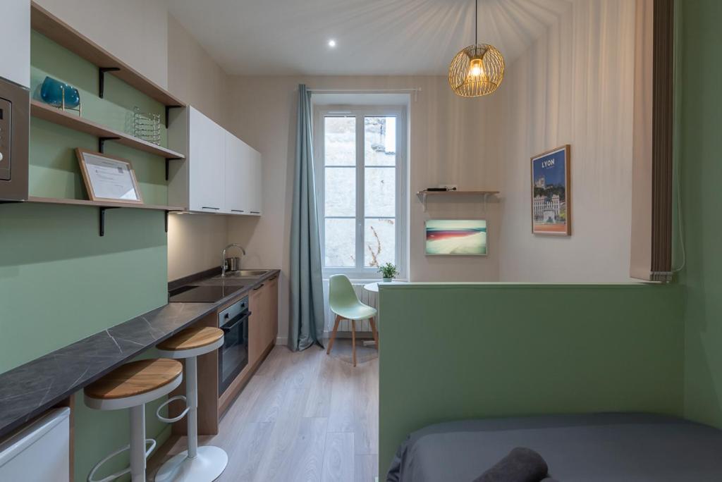 Studio Part Dieu - Cozy - Wifi Fibre Apartment Lyon Luaran gambar