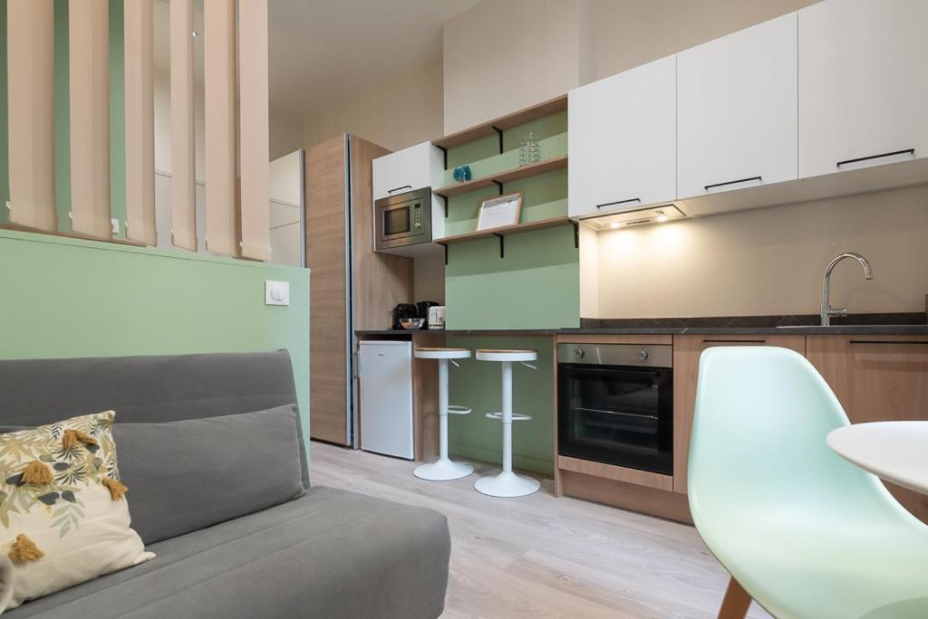 Studio Part Dieu - Cozy - Wifi Fibre Apartment Lyon Luaran gambar