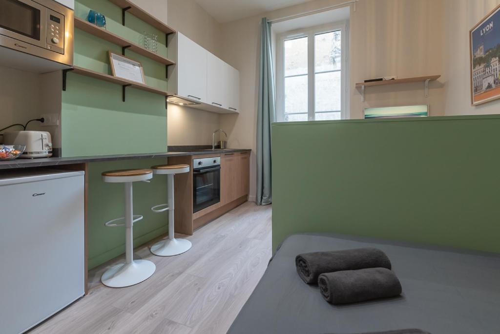 Studio Part Dieu - Cozy - Wifi Fibre Apartment Lyon Luaran gambar